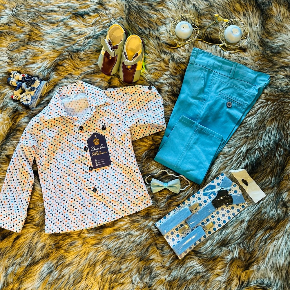Blue boy suits